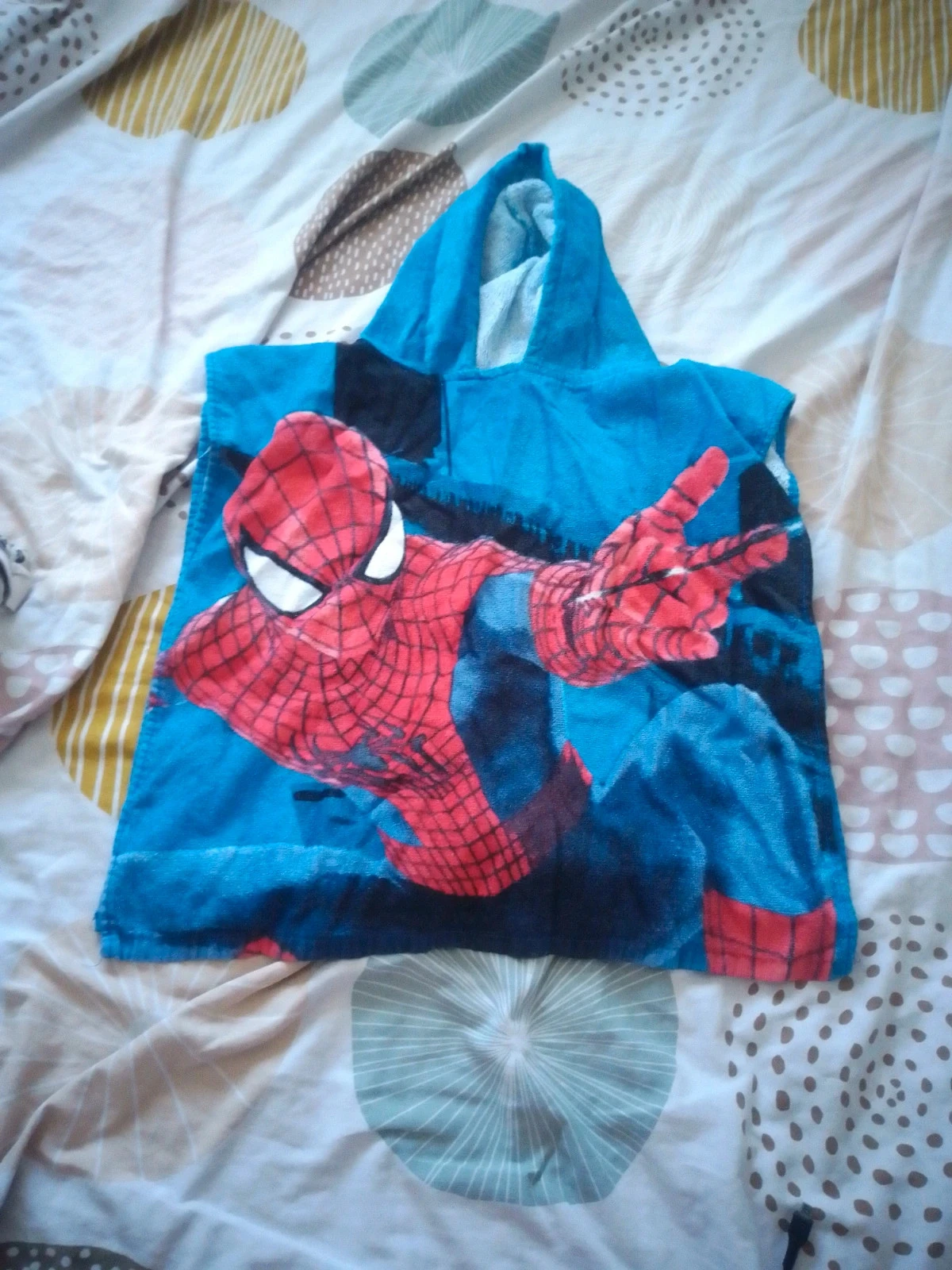 Cap de bain/ plage spider man